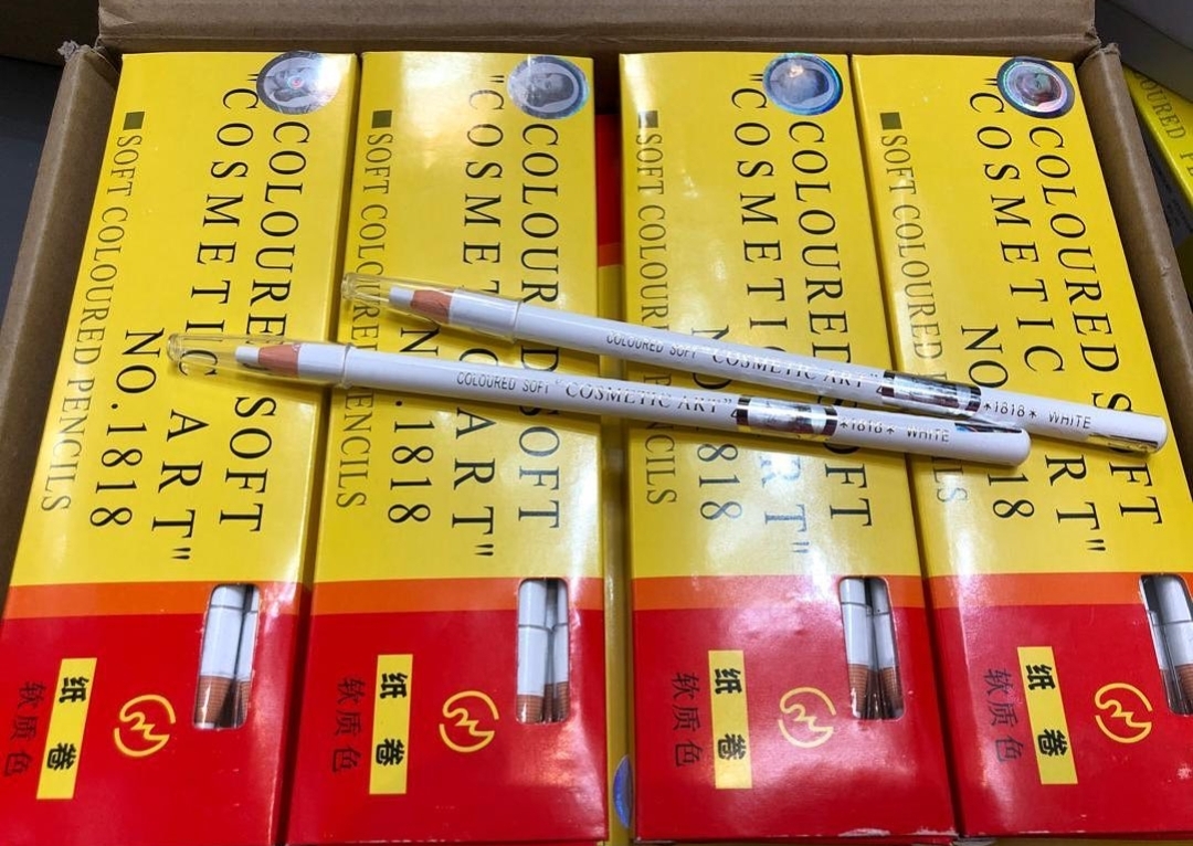 مداد کنته طراحی ابرو سفید هلوگرام دار